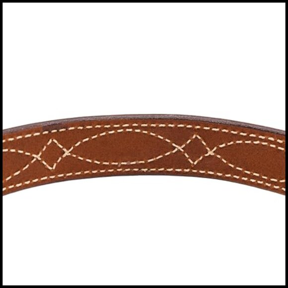 Full Grain Leather Reversible Belt with Suede Lining main image 4